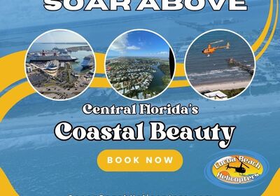 Cocoa Beach Helicopter Tours: Soar Above Central Florida's Coastal Beauty